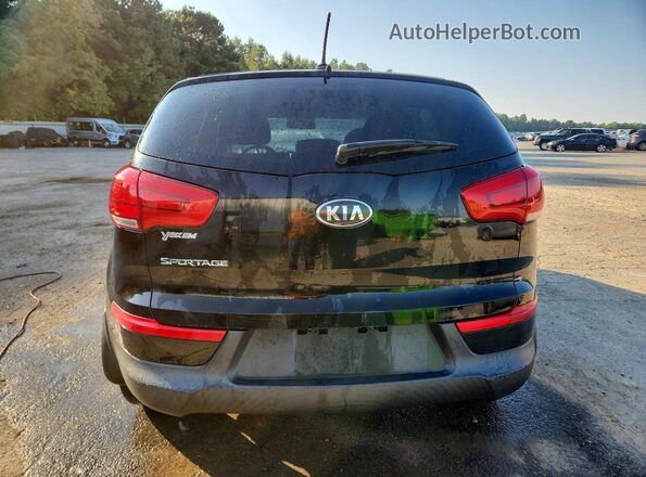 KNDPB3AC4G7848628 2016 KIA SPORTAGE Black Front interior view