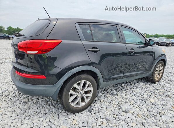 KNDPB3AC6G7838473 2016 KIA SPORTAGE Black უკანა მარჯვენა