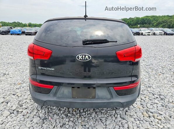 KNDPB3AC6G7838473 2016 KIA SPORTAGE Black უკანა ხედი