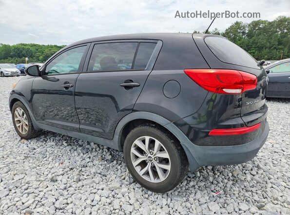 KNDPB3AC6G7838473 2016 KIA SPORTAGE Black უკანა მარცხენა