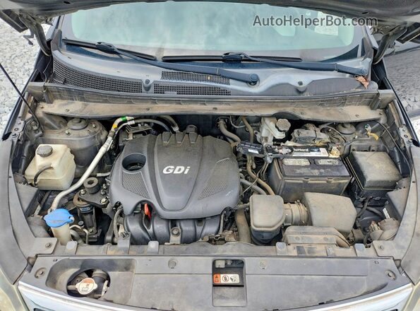 KNDPB3AC6G7838473 2016 KIA SPORTAGE Black ძრავის განყოფილების ხედი