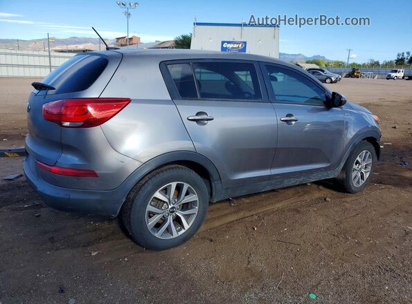 KNDPBCAC4G7840691 2016 KIA SPORTAGE Серый Задняя правая четверть