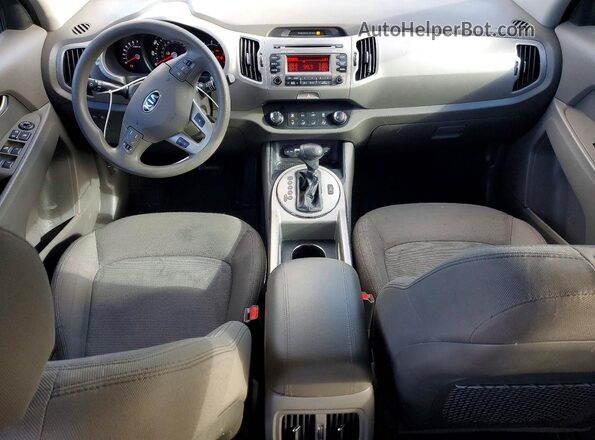 KNDPBCAC4G7840691 2016 KIA SPORTAGE Серый Вид панели приборов