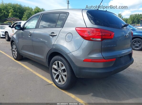 KNDPBCACXG7811650 2016 KIA SPORTAGE Gray Trasero izquierdo