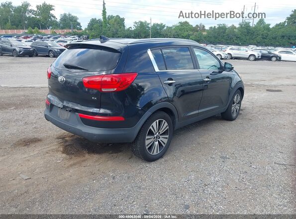 KNDPCCAC9G7828811 2016 KIA SPORTAGE Black Tył prawy