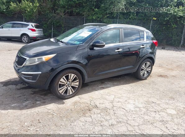 KNDPCCAC9G7828811 2016 KIA SPORTAGE Black Przód lewy