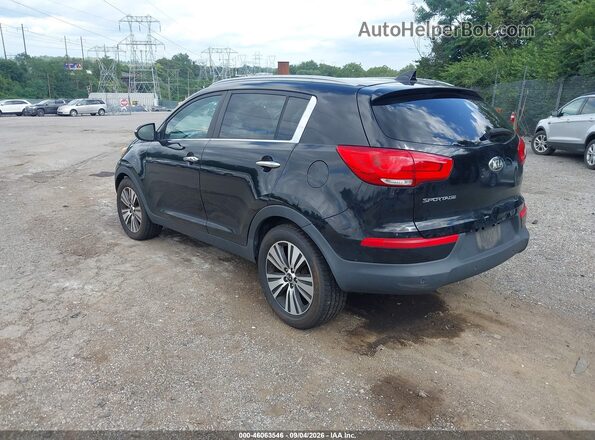 KNDPCCAC9G7828811 2016 KIA SPORTAGE Black Tył lewy