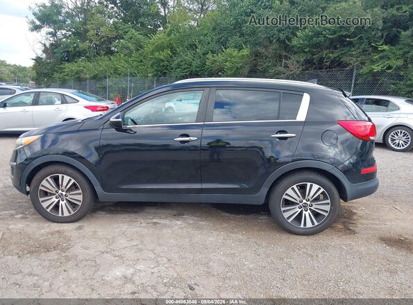 KNDPCCAC9G7828811 2016 KIA SPORTAGE Black Widok wnętrza 360 stopni