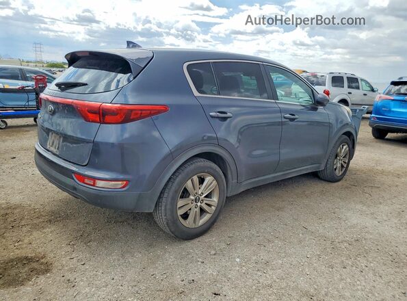 KNDPM3AC0H7116167 2017 KIA SPORTAGE Blue Tył prawy
