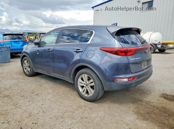 KNDPM3AC0H7116167 2017 KIA SPORTAGE Blue Tył lewy