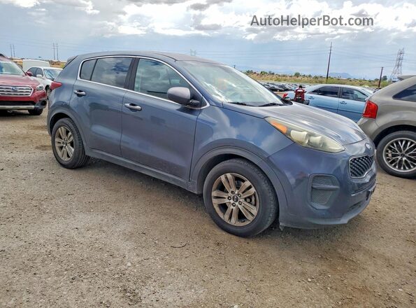 KNDPM3AC0H7116167 2017 KIA SPORTAGE Blue Przód prawy