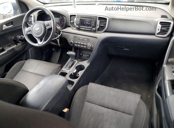KNDPM3AC0H7116167 2017 KIA SPORTAGE Blue Widok deski rozdzielczej