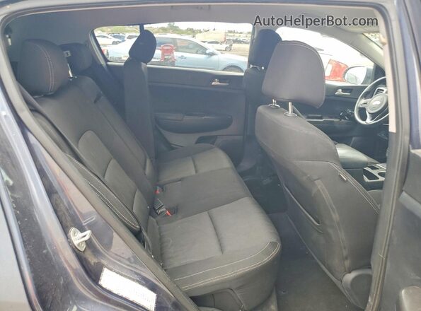 KNDPM3AC0H7116167 2017 KIA SPORTAGE Blue Widok tylnych siedzeń