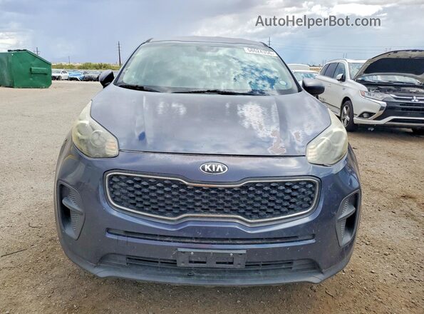 KNDPM3AC0H7116167 2017 KIA SPORTAGE Blue Widok z przodu