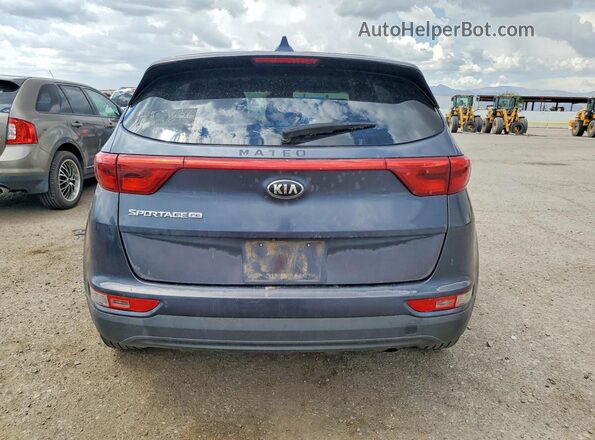 KNDPM3AC0H7116167 2017 KIA SPORTAGE Blue Widok z tyłu