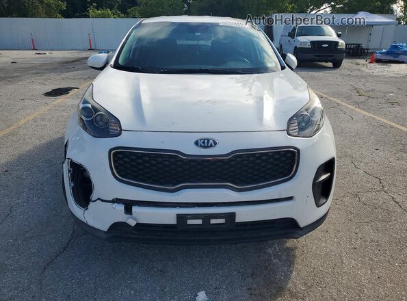 KNDPM3AC1K7585016 2019 KIA SPORTAGE White Widok z przodu