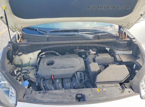 KNDPM3AC1K7585016 2019 KIA SPORTAGE White Widok komory silnika