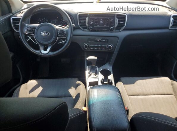 KNDPM3AC1K7585016 2019 KIA SPORTAGE White Widok deski rozdzielczej
