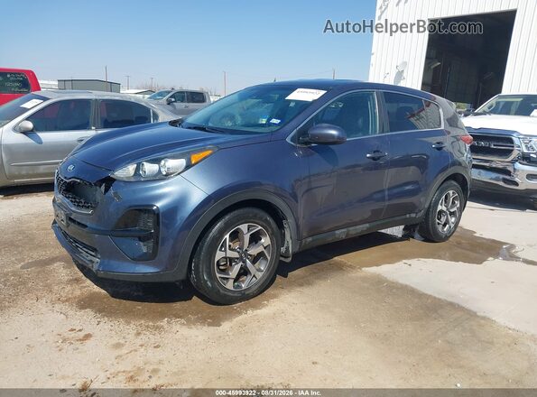 KNDPM3AC1L7662873 2020 KIA SPORTAGE Blue Przód lewy