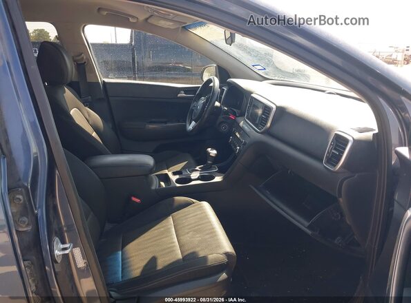 KNDPM3AC1L7662873 2020 KIA SPORTAGE Blue Widok wnętrza z przodu