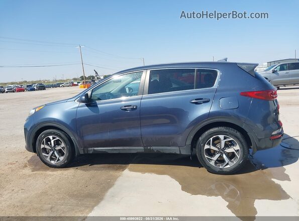 KNDPM3AC1L7662873 2020 KIA SPORTAGE Blue Widok wnętrza 360 stopni