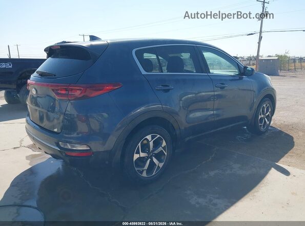 KNDPM3AC1L7662873 2020 KIA SPORTAGE Blue Tył prawy