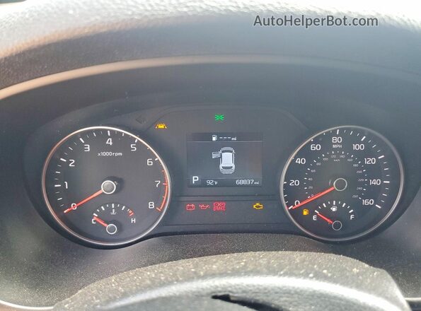 KNDPM3AC2N7026482 2022 KIA SPORTAGE Blue Instrument cluster view