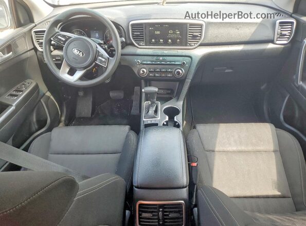 KNDPM3AC2N7026482 2022 KIA SPORTAGE Blue Dashboard view