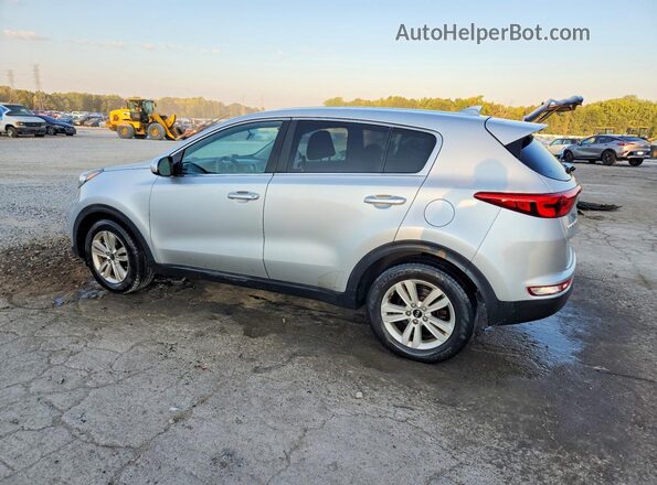 KNDPM3AC3H7106104 2017 KIA SPORTAGE Серебряный Задняя левая четверть