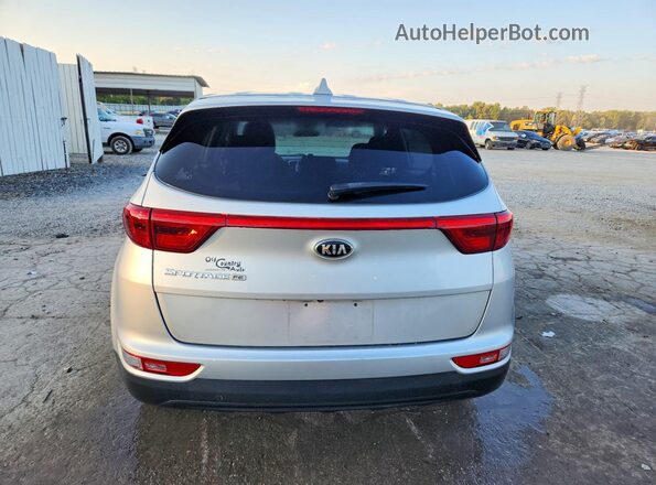 KNDPM3AC3H7106104 2017 KIA SPORTAGE Серебряный Вид сзади