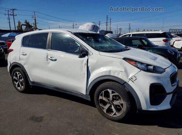 KNDPM3AC3L7660865 2020 KIA SPORTAGE White Передня права чверть