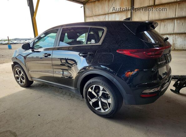 KNDPM3AC3N7001221 2022 KIA SPORTAGE Черный Задняя левая четверть