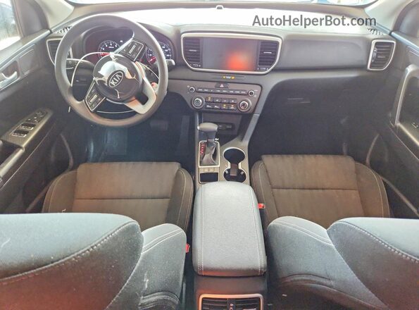 KNDPM3AC3N7001221 2022 KIA SPORTAGE Черный Вид панели приборов