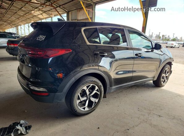 KNDPM3AC3N7001221 2022 KIA SPORTAGE Черный Задняя правая четверть