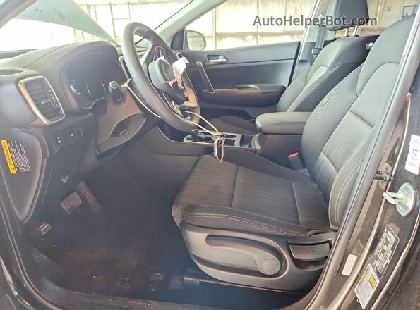 KNDPM3AC3N7001221 2022 KIA SPORTAGE Черный Вид салона спереди