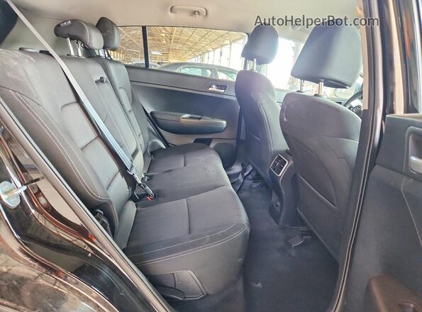 KNDPM3AC3N7001221 2022 KIA SPORTAGE Черный Вид задней части салона