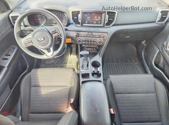 KNDPM3AC4H7069516 2017 KIA SPORTAGE Black Vista del salpicadero
