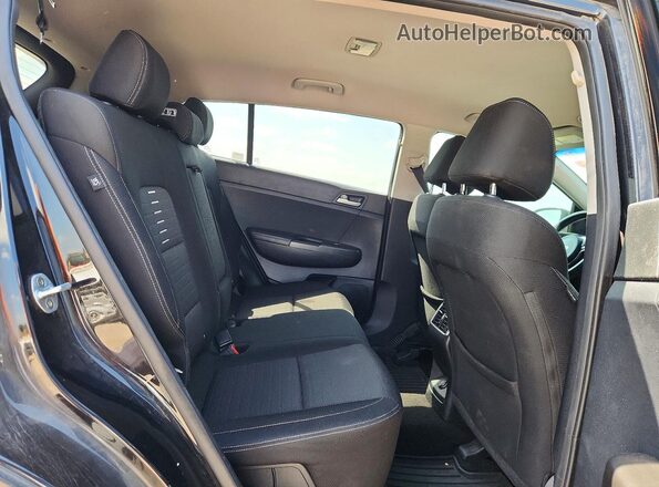 KNDPM3AC4H7069516 2017 KIA SPORTAGE Black Vista de los asientos traseros