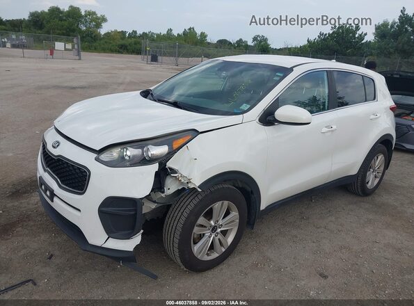KNDPM3AC4J7385262 2018 KIA SPORTAGE Белый Передняя левая четверть