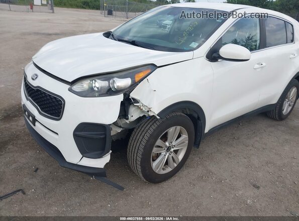 KNDPM3AC4J7385262 2018 KIA SPORTAGE Белый Вид спереди