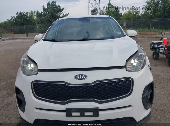 KNDPM3AC4J7385262 2018 KIA SPORTAGE Белый Вид щитка приборов