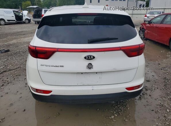 KNDPM3AC4J7455679 2018 KIA SPORTAGE White Հետևի տեսք