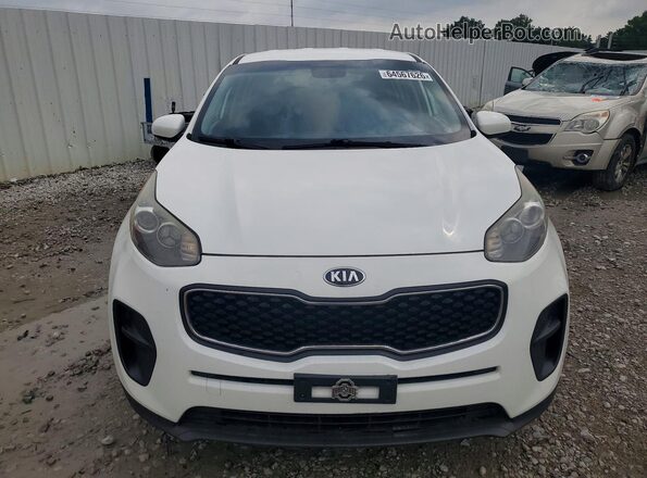KNDPM3AC4J7455679 2018 KIA SPORTAGE White Դիմացի տեսք