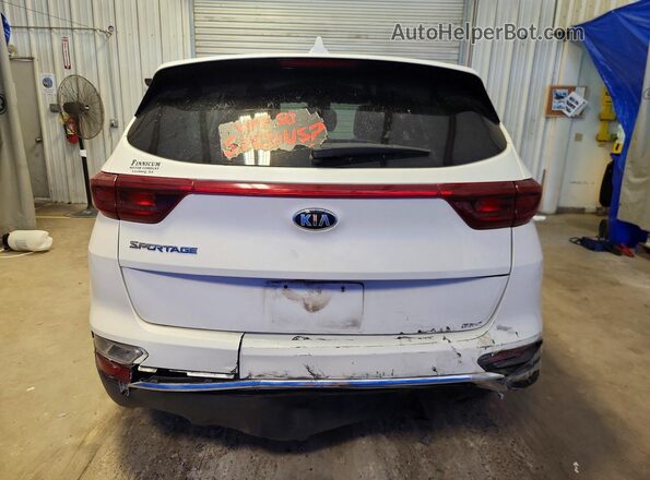 KNDPM3AC4M7937525 2021 KIA SPORTAGE Белый Вид сзади