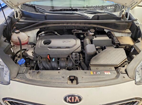 KNDPM3AC4M7937525 2021 KIA SPORTAGE Белый Вид подкапотного пространства
