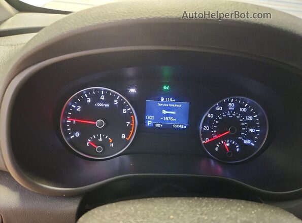 KNDPM3AC4M7937525 2021 KIA SPORTAGE Белый Вид щитка приборов