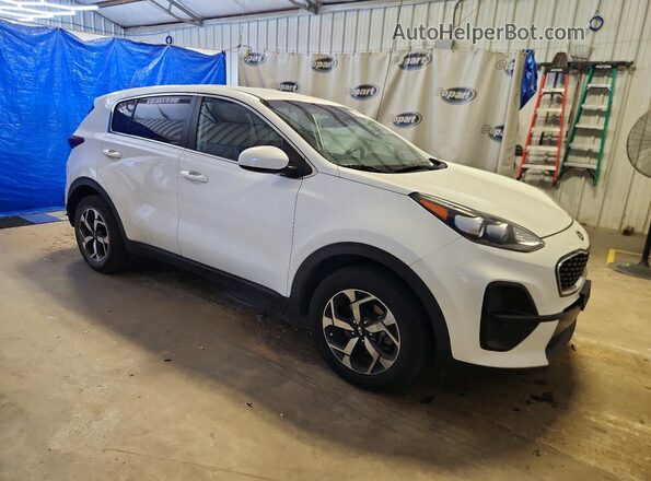 KNDPM3AC4M7937525 2021 KIA SPORTAGE Белый Передняя правая четверть