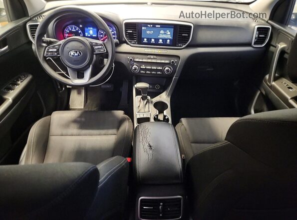 KNDPM3AC4M7937525 2021 KIA SPORTAGE Белый Вид панели приборов
