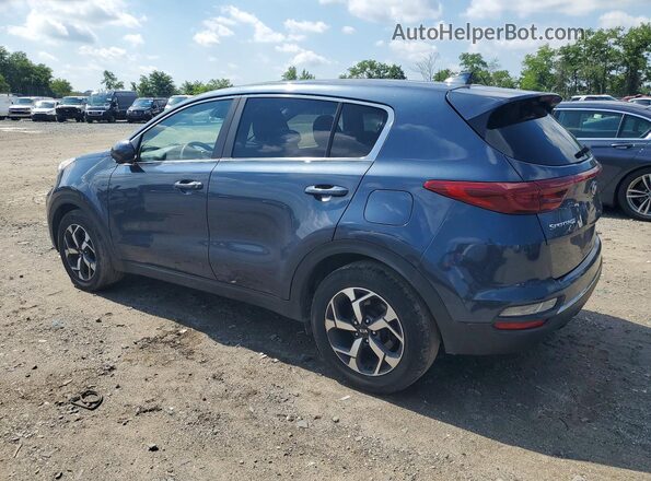 KNDPM3AC5L7781932 2020 KIA SPORTAGE Синий Задняя левая четверть