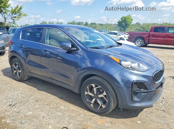 KNDPM3AC5L7781932 2020 KIA SPORTAGE Синий Передняя правая четверть